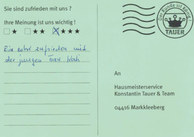 Bin sehr zufrieden mit der jungen Frau Kati :)